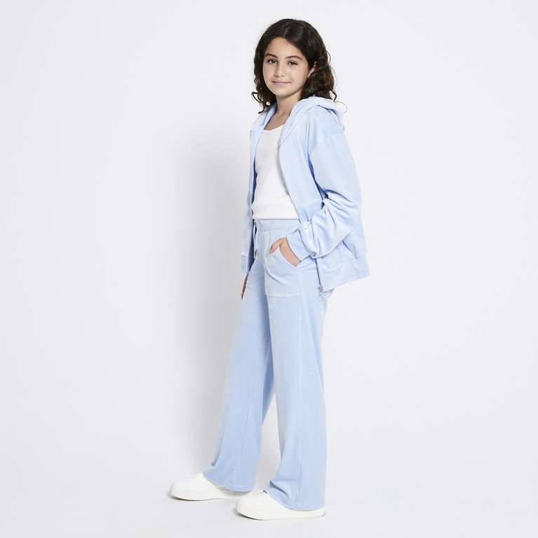 Velour pants "Ella star"